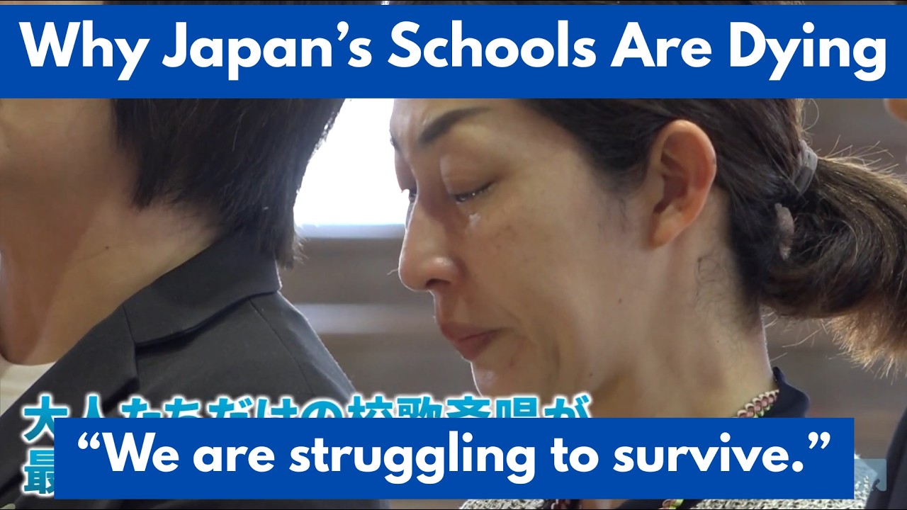 Japan's Schools Are Dying: Brutal Reality of Japan's Low Birth Rates & Population Decline