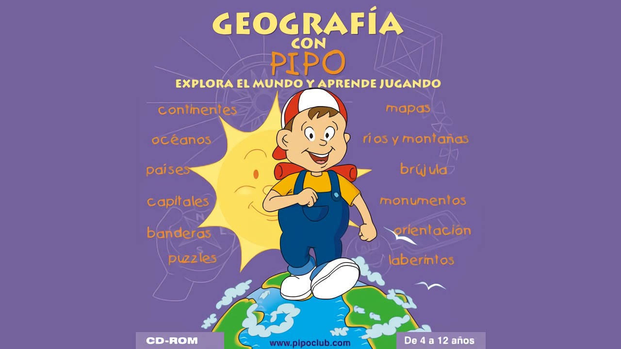18 Europa Occidental - Geograf&iacute;a con Pipo (1998)