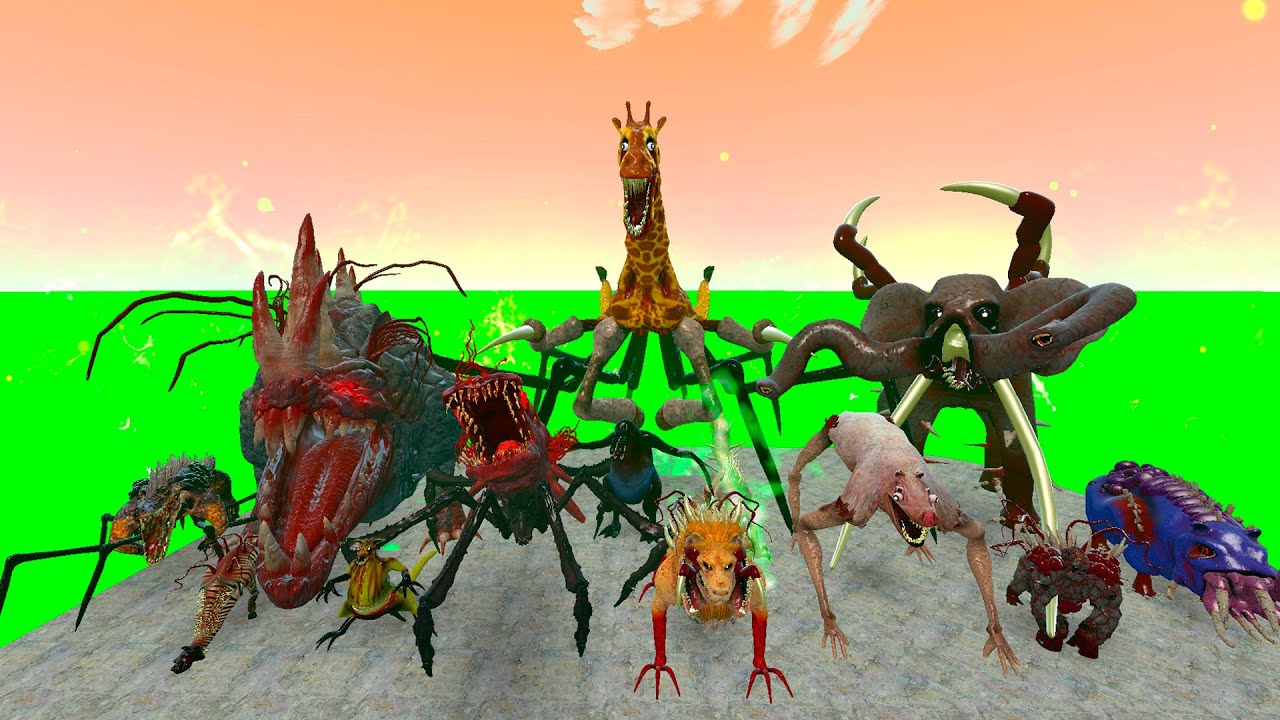 ALL ZOOCHOSIS MONSTERS VS MEGA TOXIC BATH In Garrys Mod!