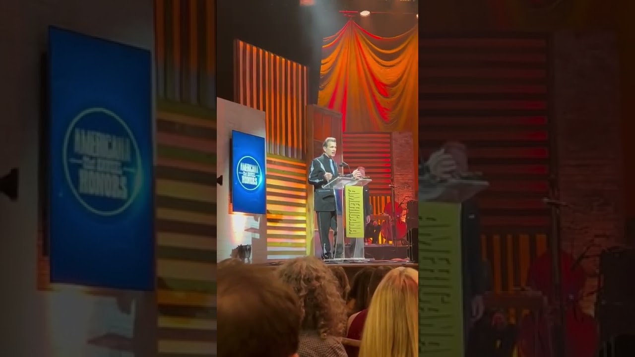 Chris Isaak | Accepting Lifetime Achievement Award at the Americana Awards #Shorts