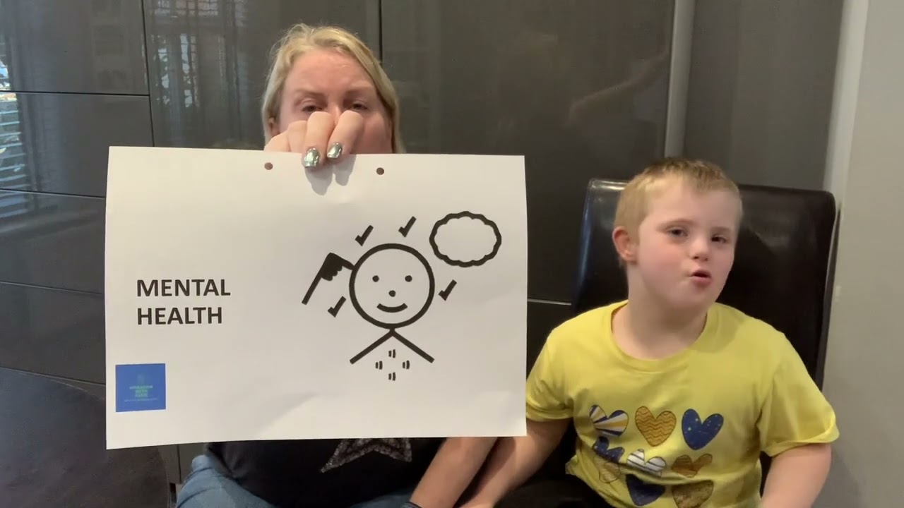 Makaton for ‘MENTAL HEALTH’ 🧠🏥