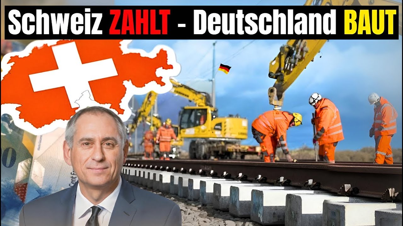 Die Bahnlinie, die die Schweiz bezahlt &ndash; und Deutschland baut