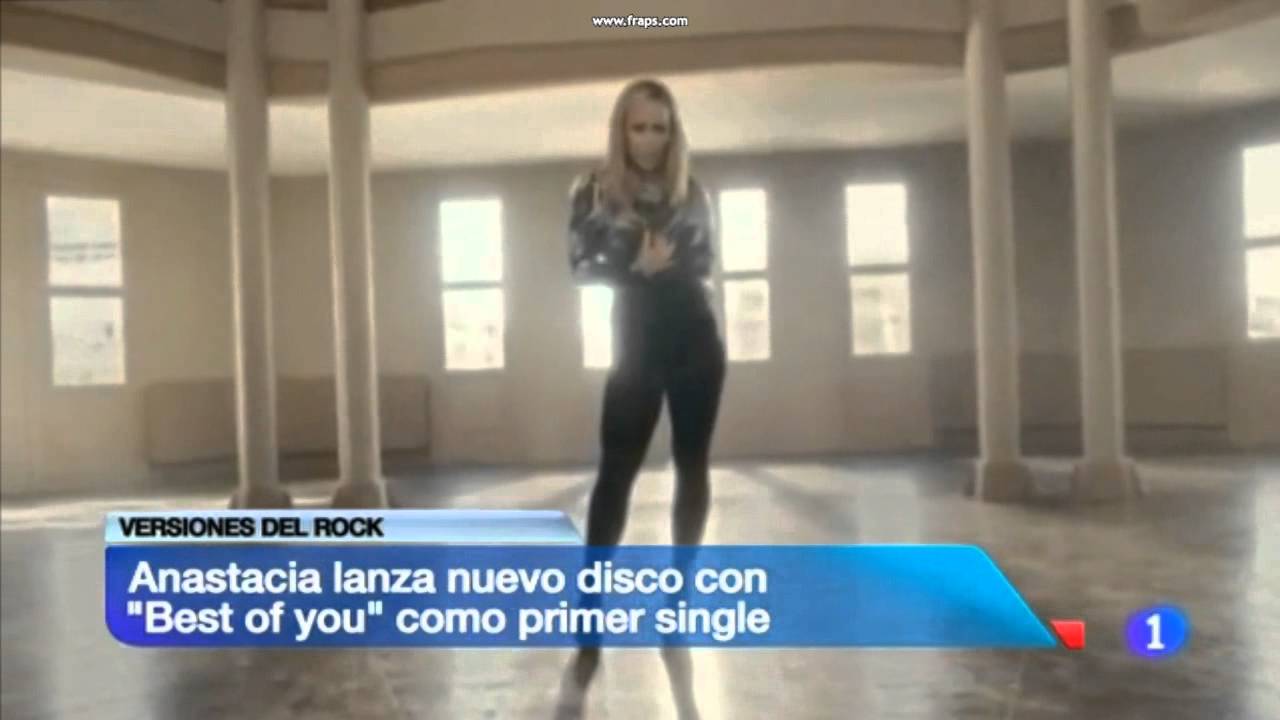 Anastacia publica Nuevo Disco - Telediario La 1 (TVE)