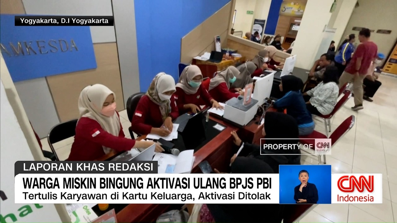 Warga Miskin Bingung Aktivasi Ulang BPJS PBI
