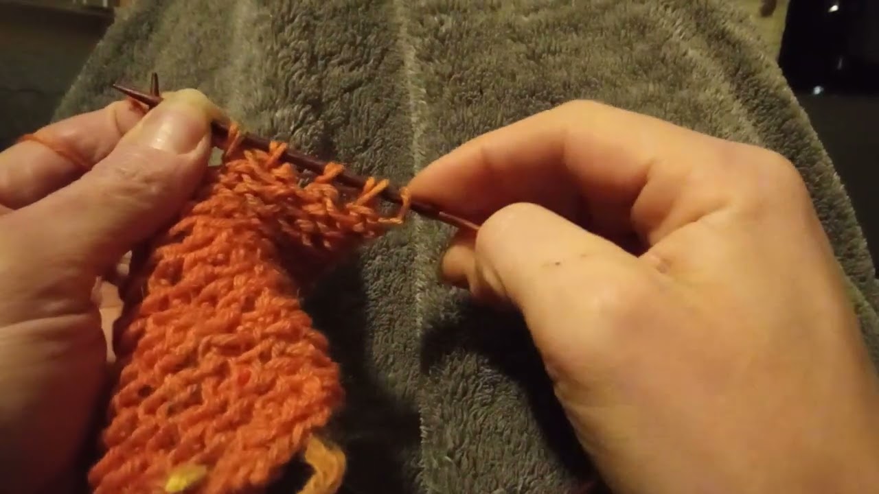 Strickmuster: Knotenmuster 