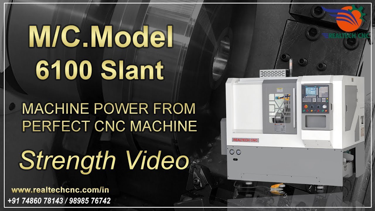 6100 SLANT STRENGTH | RealTech CNC Machine VD-304