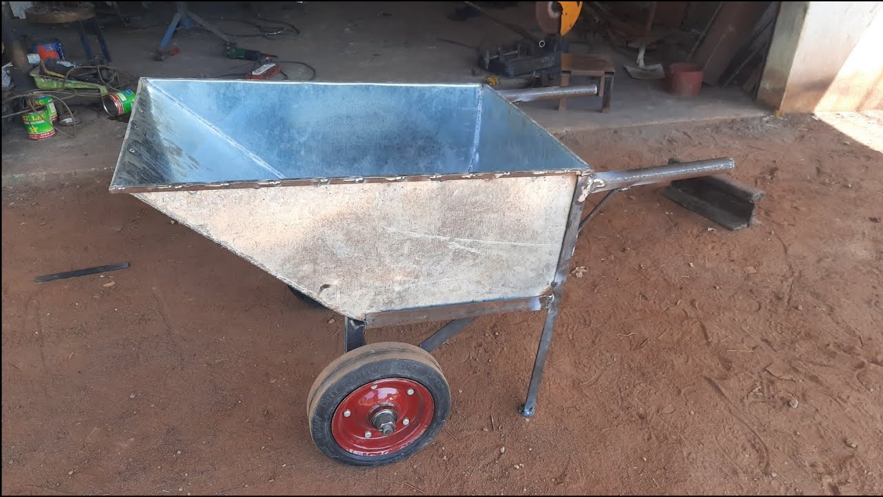 Making a construction trolley | how to make construction trolley | Galaxy fabrication