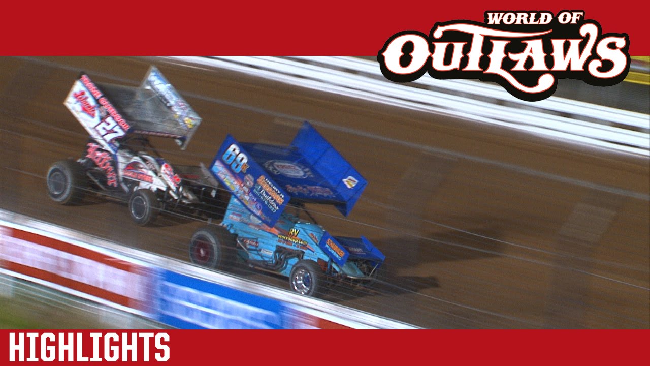 Гонки World of Outlaws Craftsman Sprint Cars на автодроме Williams Grove Speedway, 20 мая 2016 г....