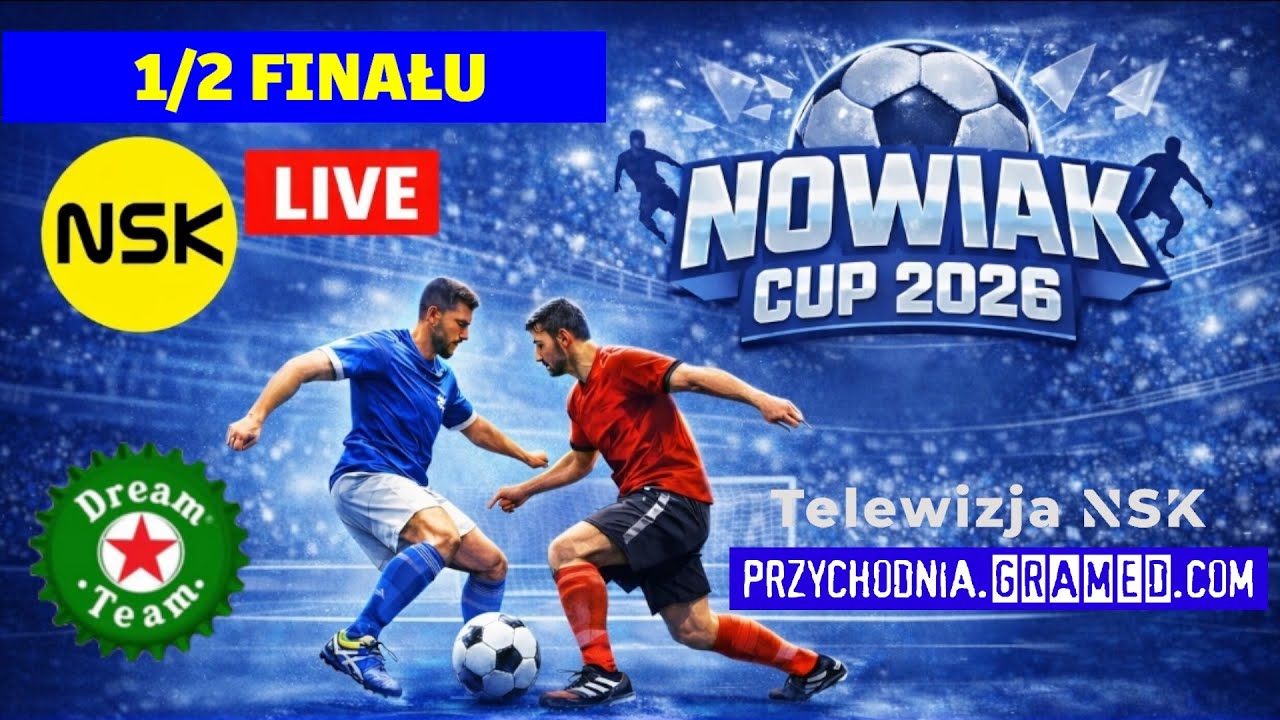 GRAMED [1/2 finału] NOWIAK CUP 2026 Noworoczny Halowy Turniej Piłki Nożnej 2026-01-25 Nowy Dw&oacute;r Maz.