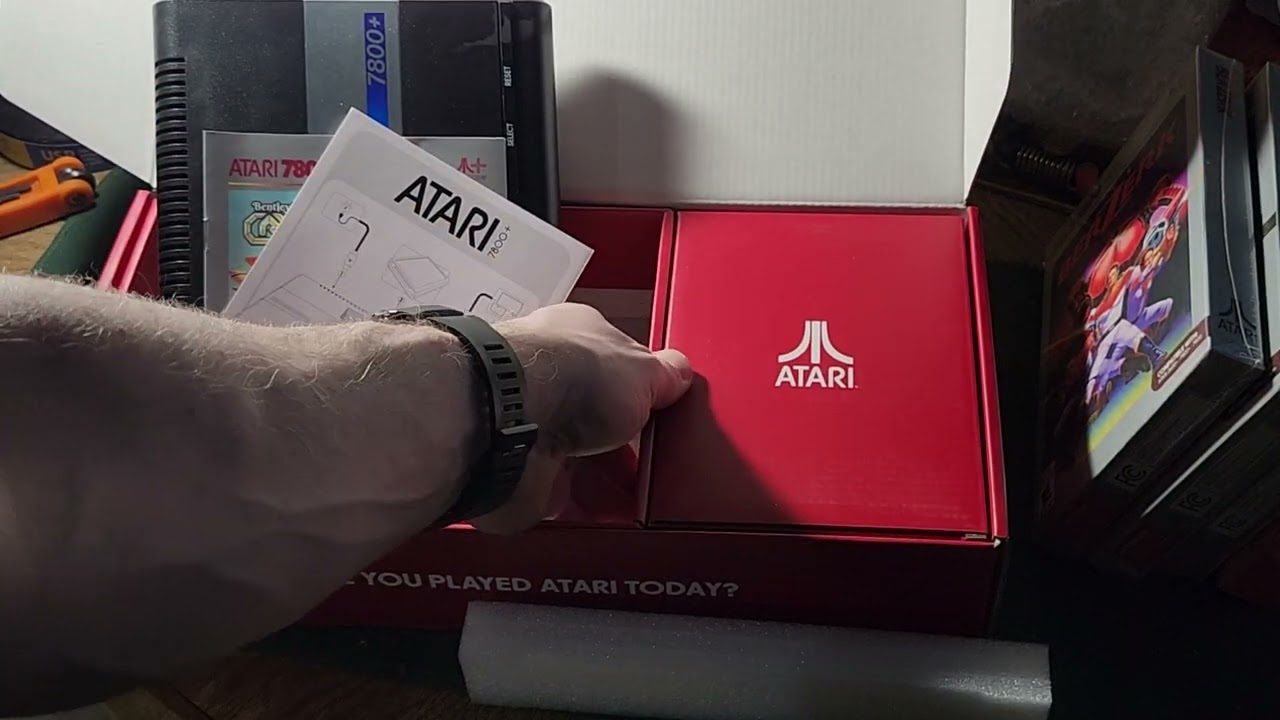 Atari7800+ Unbox