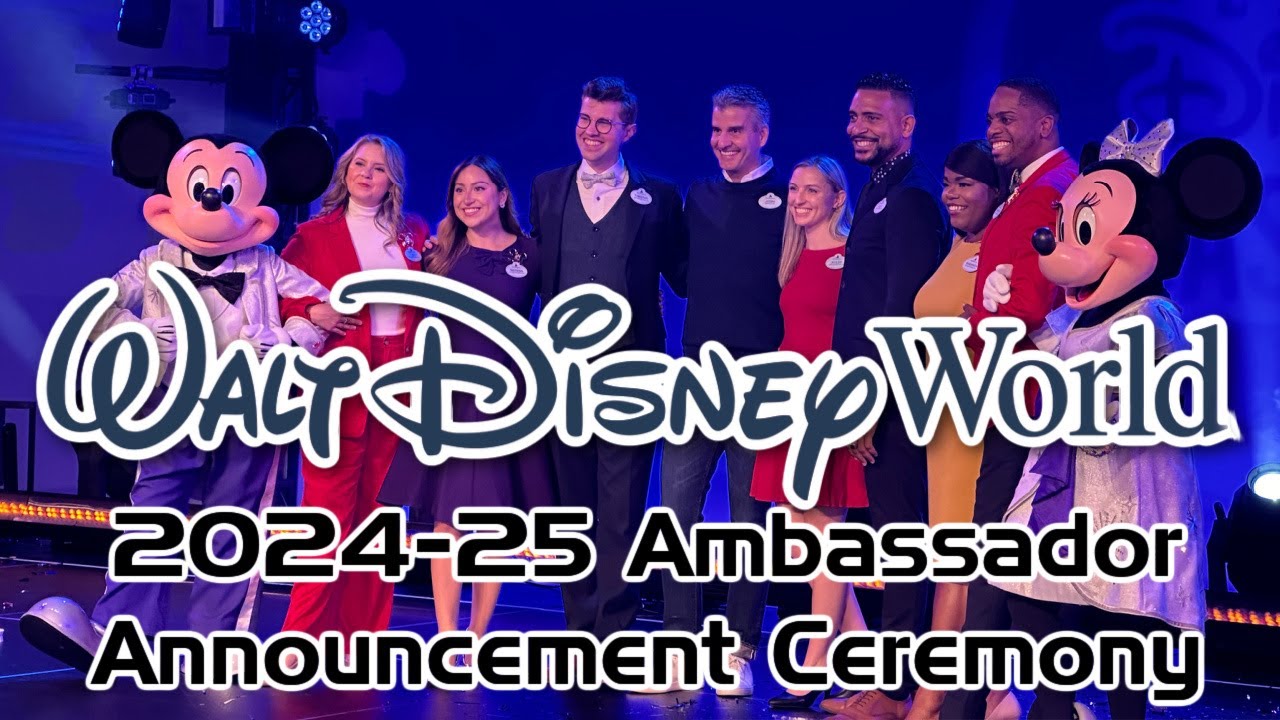 Walt Disney World Ambassador Ceremony | 2024-2025 Ambassador Team Revealed
