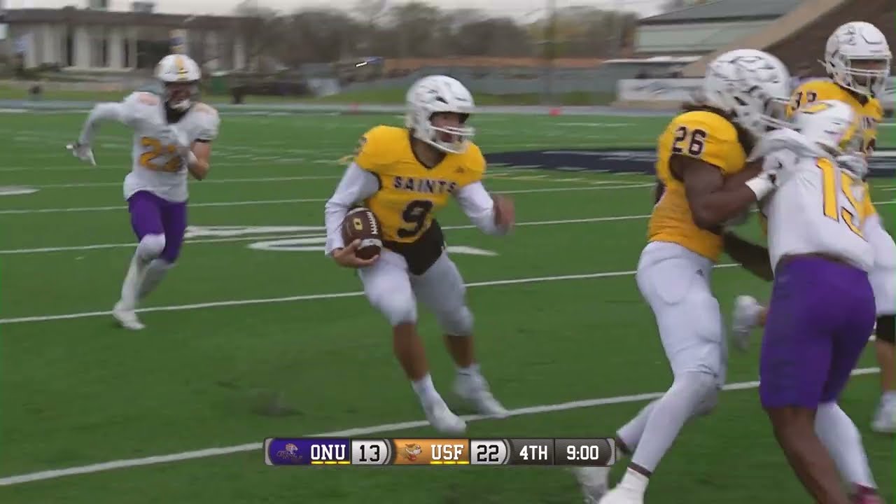 Highlight - St. Francis (IL) Football vs. Olivet Nazarene University - 11/9/24