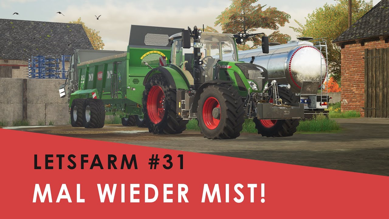 Mist streuen bleibt eine Seltenheit - LetsFarm #31