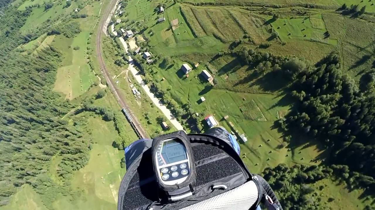 Лавочне політ на парамоторі 8 08 2016р