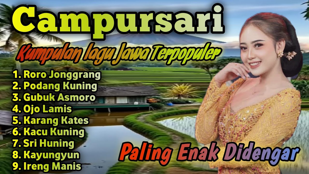 LAGU JAWA TERPOPULER CAMPURSARI SRAGENAN KOPLO BASS GLERR