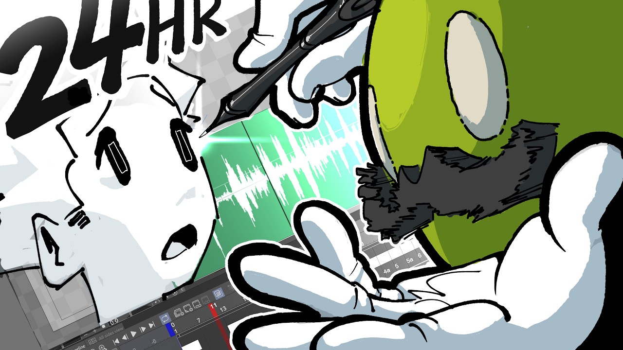 Making a FULL EPISODE in 24Hrs! (Challenge) - Animated Series |#6|