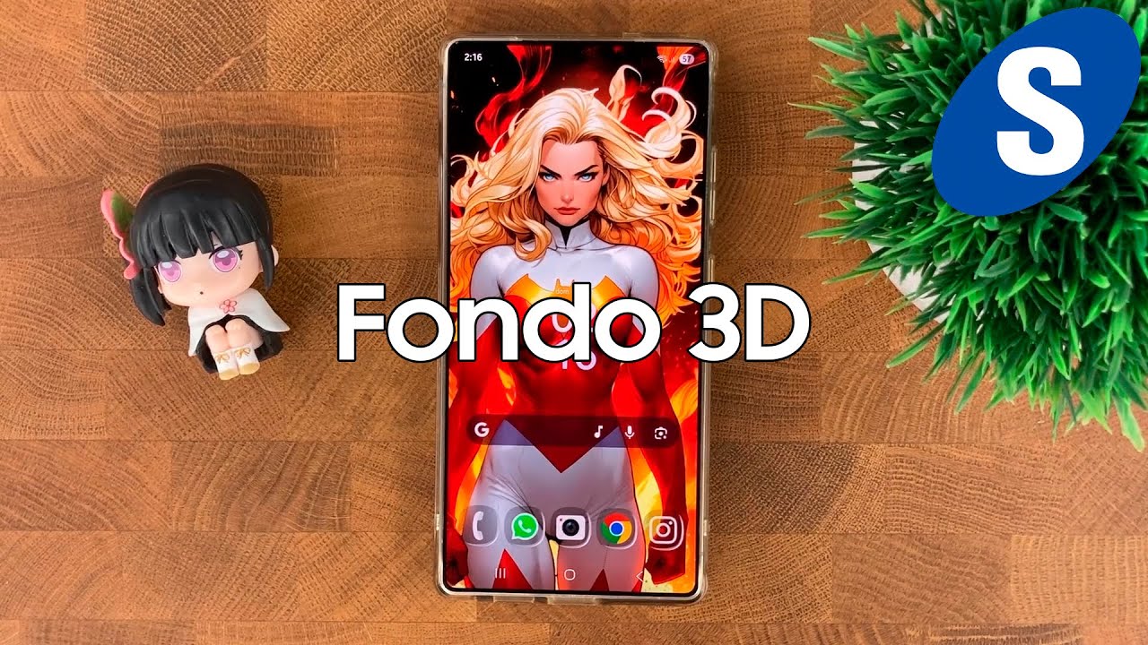 Como Crear Fondos de Pantalla con Efecto 3D en un Telefono Samsung - Samsungizate