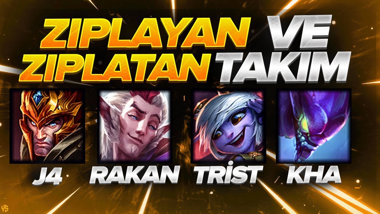 HOPLAYIP ZIPLATAN KOMBO !! 5 KİŞİ HOPLAYA ZIPLAYA YOK ETTİKK !!