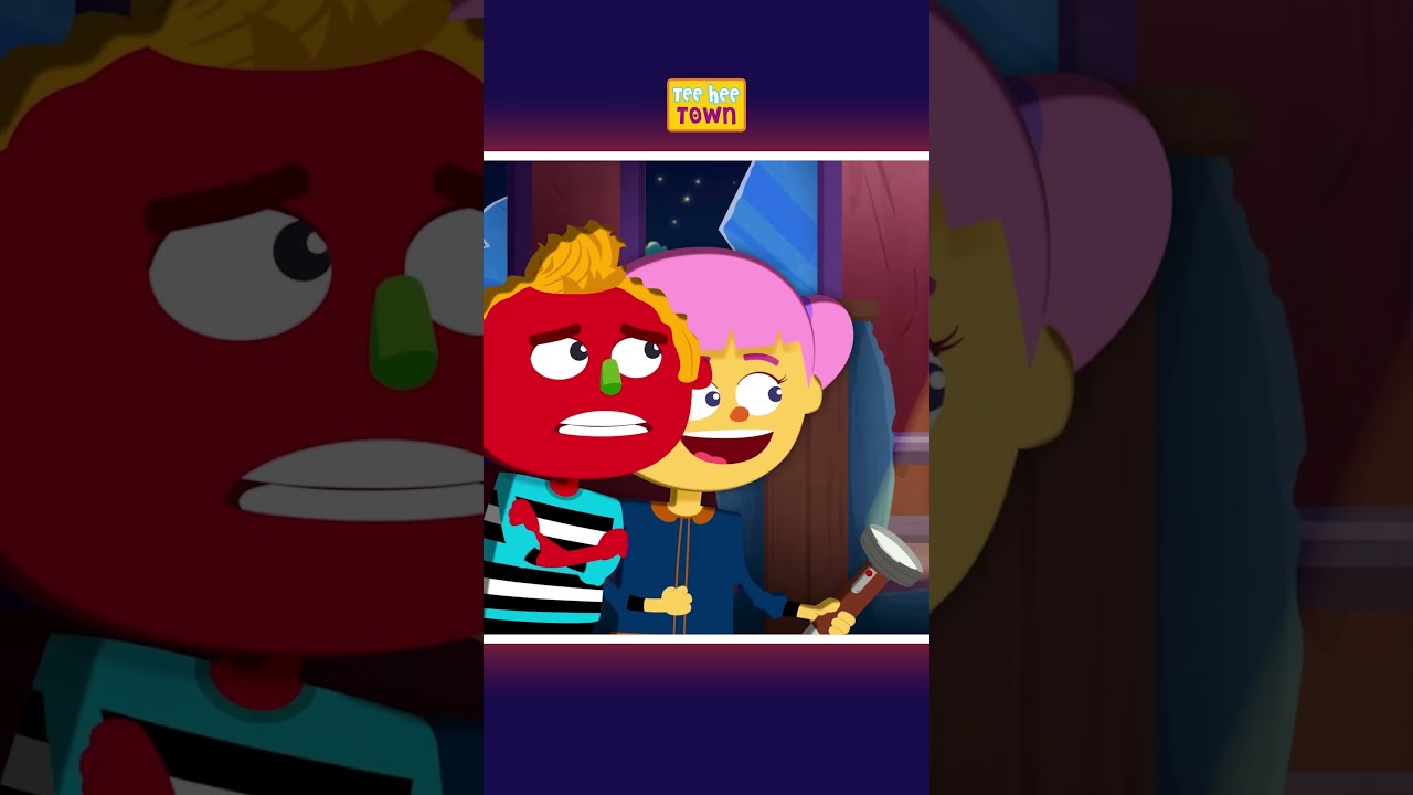 Len e Mini em um Trem Assustador 🚂👻 #youtubeshorts #kidssongs #m&uacute;sicasinfantis #casateehee