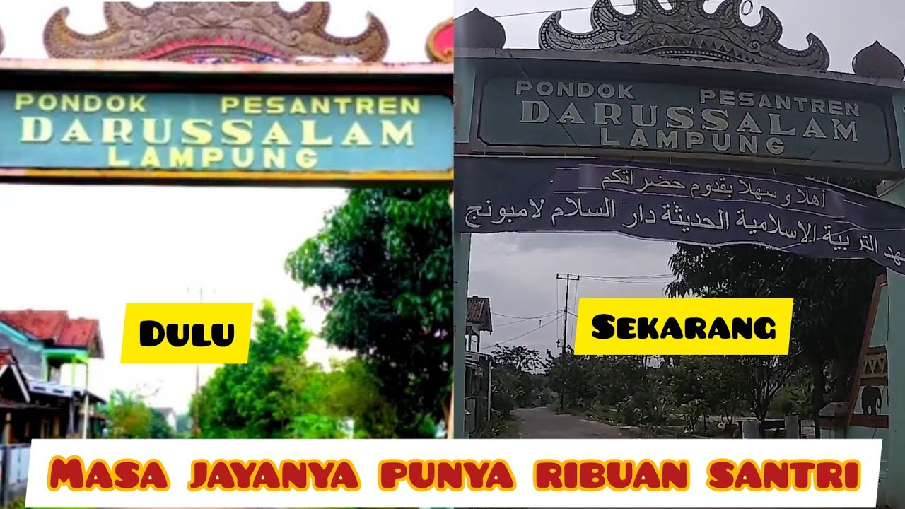 Nasib pondok Darussalam Tigeneneng, Natar, Lampung | Banyak orang hebat lahir dari sini
