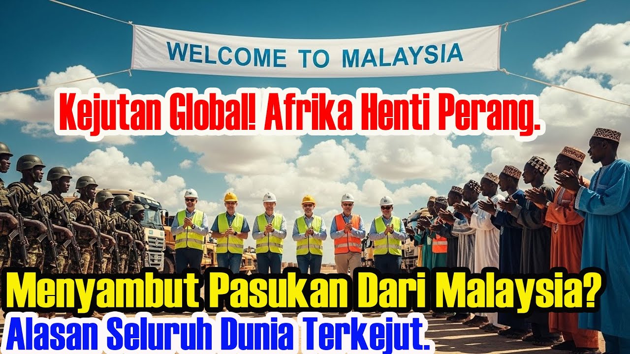 Gegaran Afrika! Kumpulan bersenjata henti tembakan, buka laluan pasukan penyelamat Malaysia