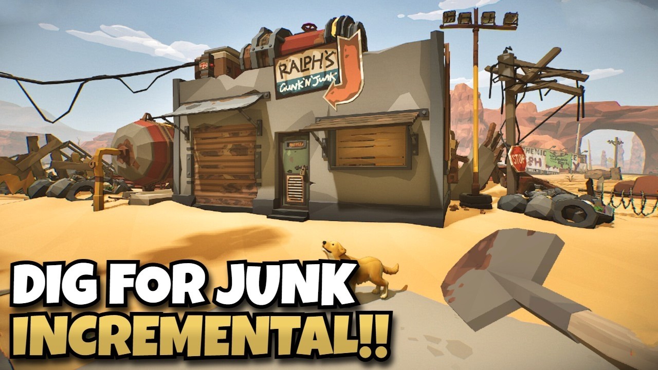 Digging for Junk to Upgrade my Base!