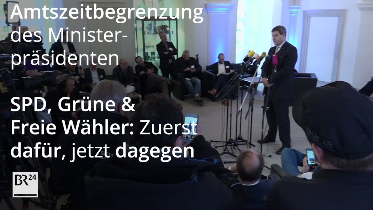 Kommt die Amtszeit-Begrenzung f&uuml;r den Ministerpr&auml;sidenten? | BR24