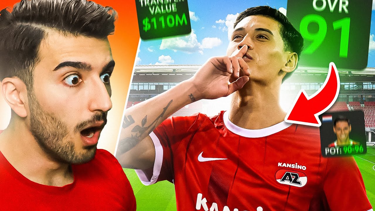 I Rebuild AZ ALKMAAR & Their WONDERKIDS Are AMAZING!😍