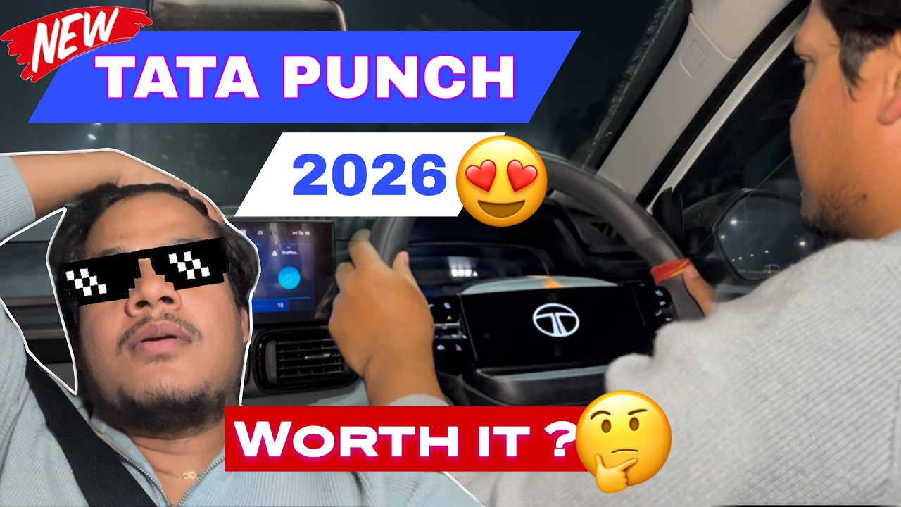 Mere Saath Anyay hua hai! 😱 Tata Punch 2026 Facelift + Sierra Review | @RohitKavitaVlogs