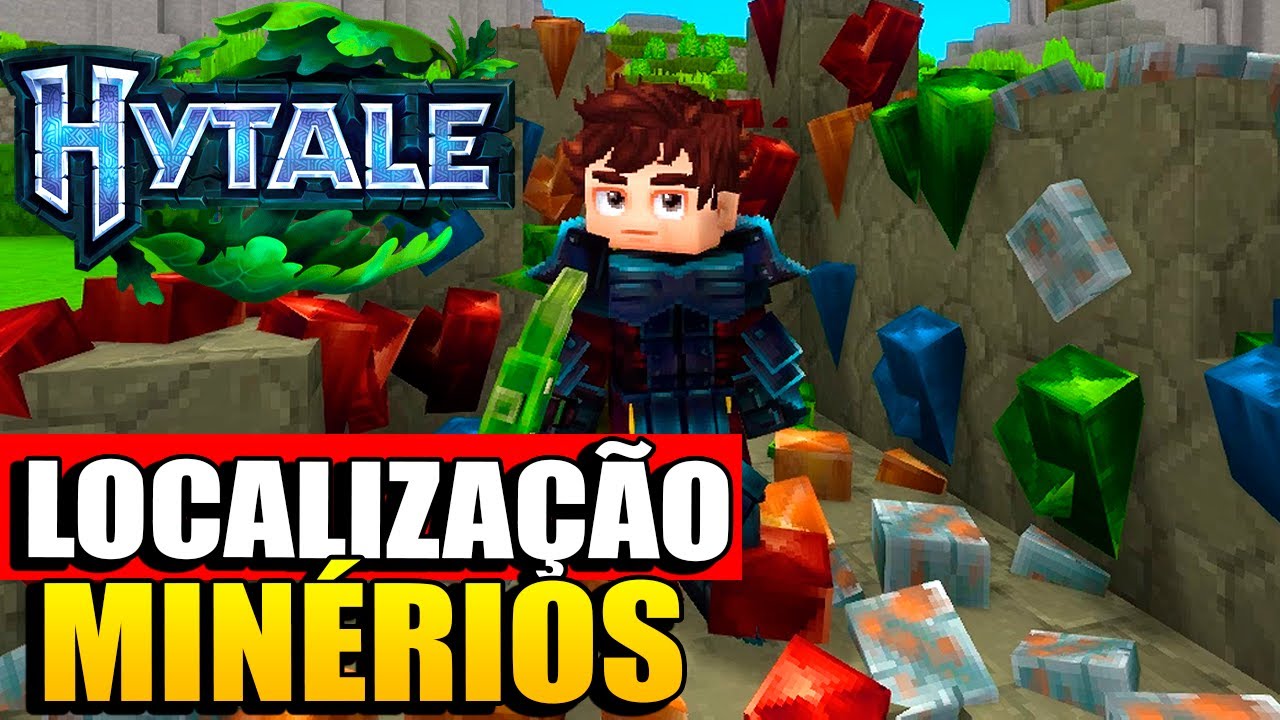 COMO ENCONTRAR OS MINÉRIOS DE ADAMANTITA, TÓRIO, COBALTO, FERRO E COBRE NO HYTALE - GUIA COMPLETO