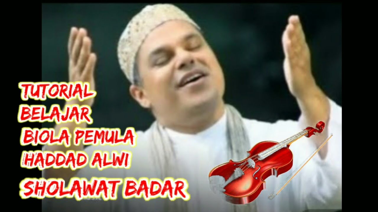 TUTORIAL BELAJAR BIOLA - SHOLAWAT BADAR - ZULI VIOLIN COVER