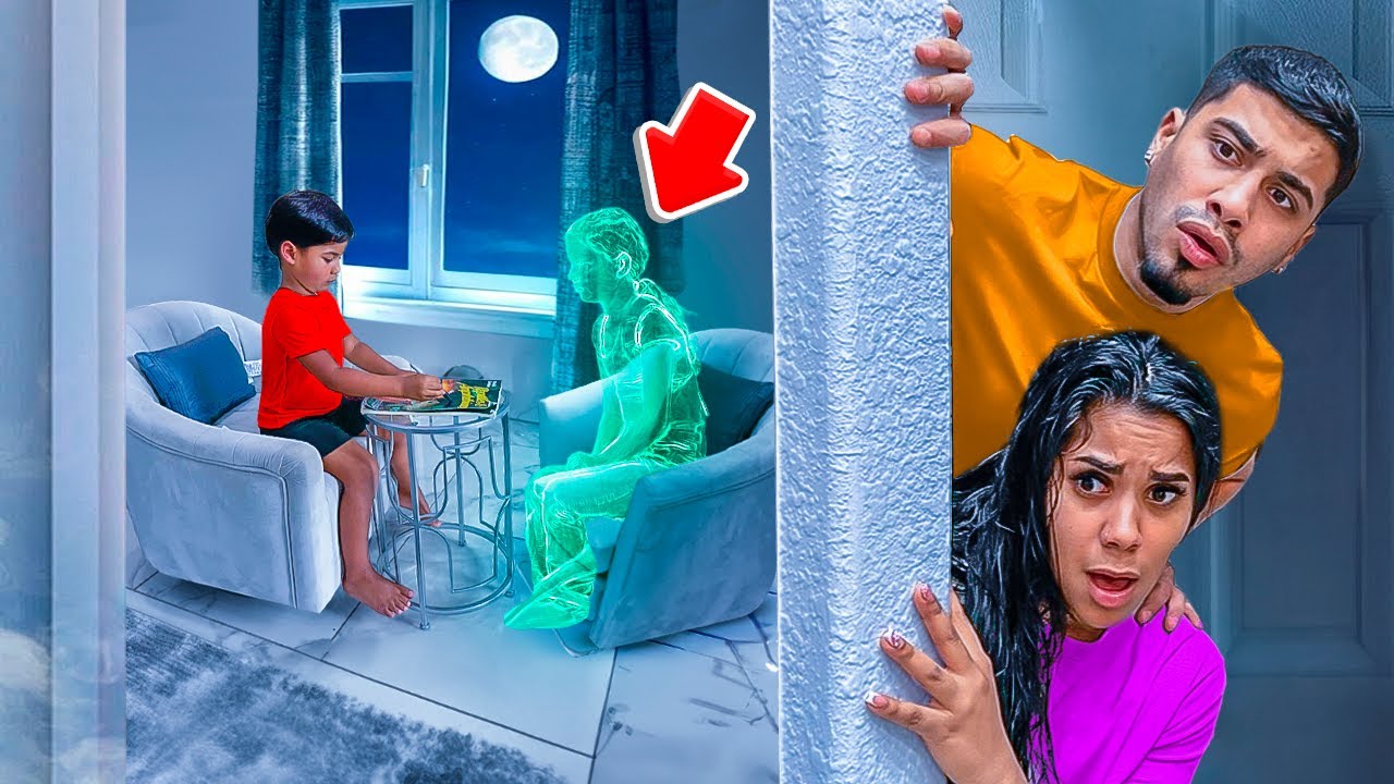 We Found Our Son TALKING To a GHOST!!
