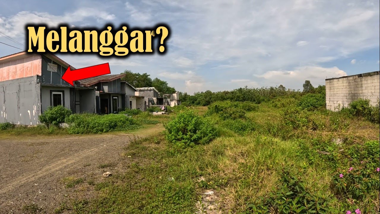 Karena Melanggar Akhirnya Bangunan Ini Tidak Dilanjutkan!Sangat Disayangkan!