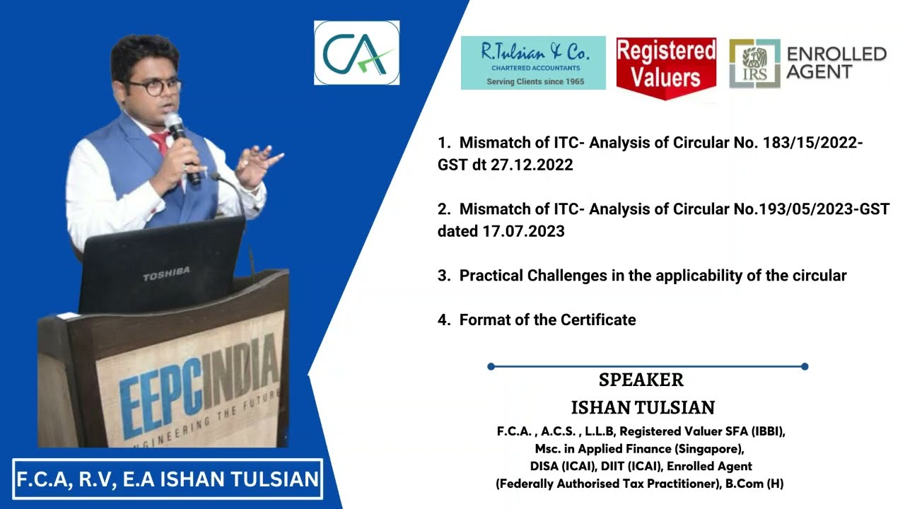 Mismatch in ITC of GSTR-2A vs.3B | ITC mismatch |Circular 183/15/2022 & 193/05/2023| Notice Reply
