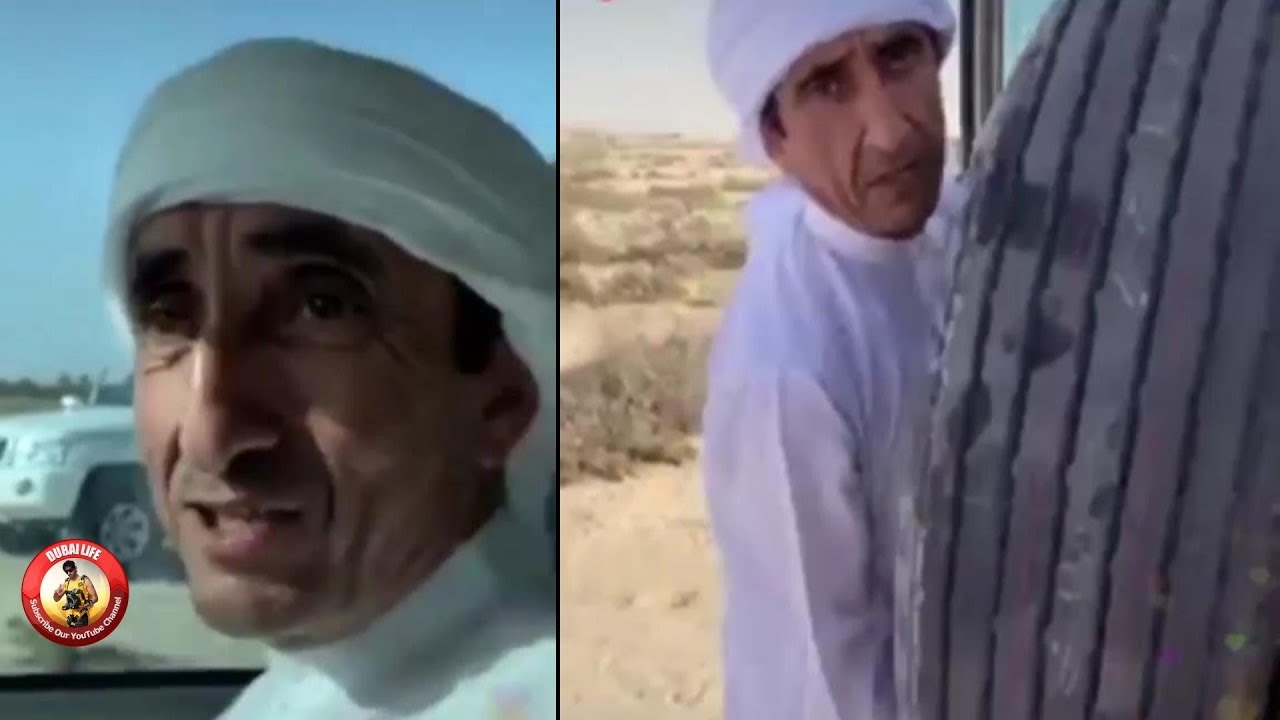 Sheikh Hamdan With Uncle Saeed