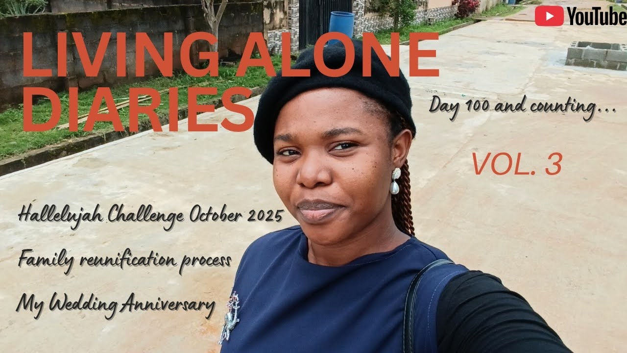 LIVING ALONE DIARIES 3: 100 days after! My wedding anniversary, Reunion update, Halleluyah Challenge