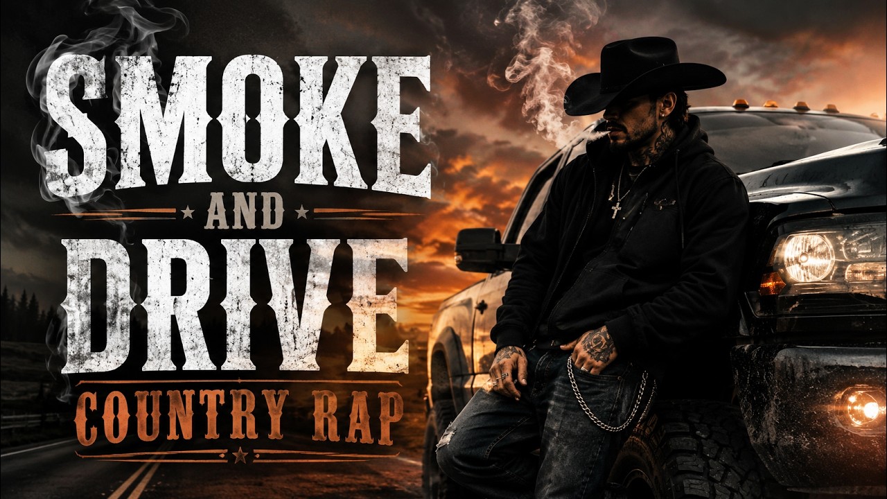 Smoke and Drive – Chill Country Rap | Late Night Road Vibes 🌙
