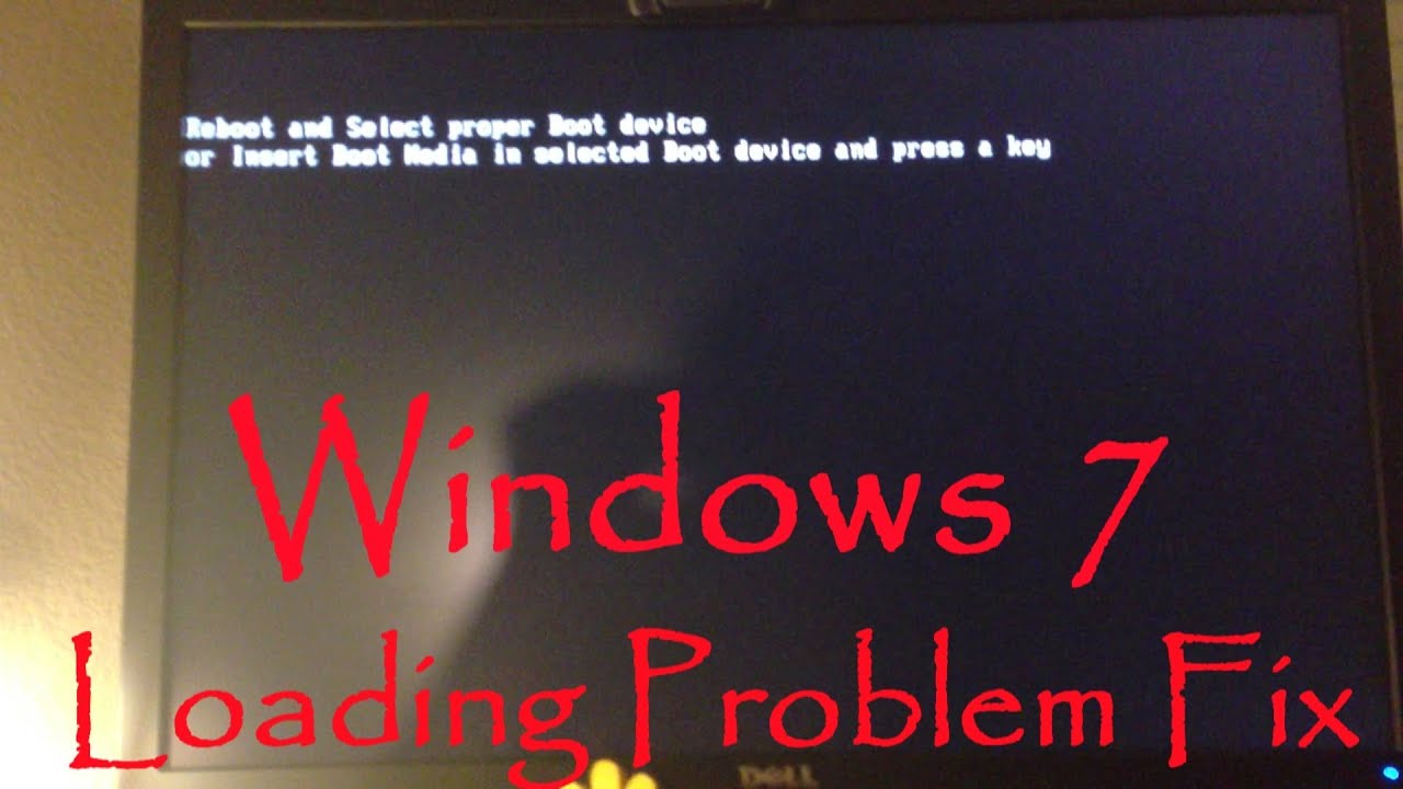 Исправление ошибки загрузки загрузочного драйвера Windows 7 — перезагрузка и выбор правильного за...