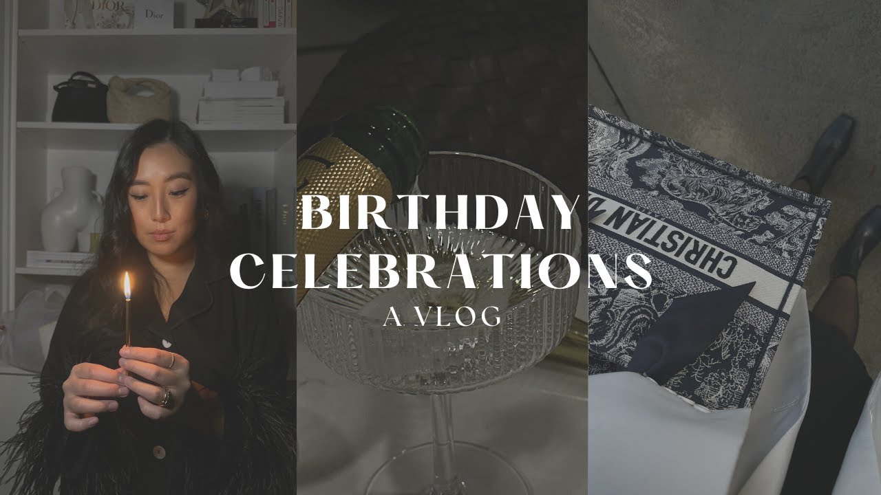 BIRTHDAY CELEBRATIONS - A VLOG | Unboxing A New Bag, Christmas Gift Shopping & More | Lindsay BonBon