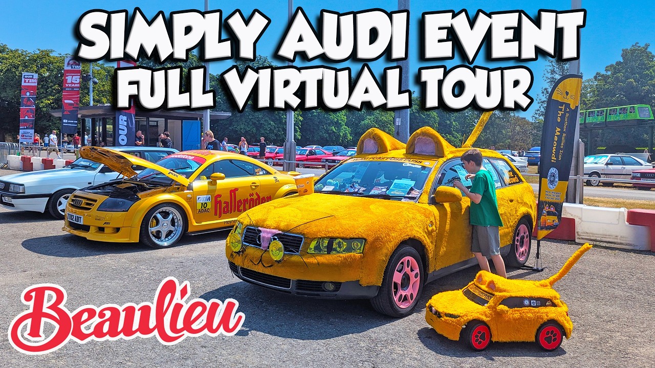 Awesome Audi Cars | Simply Audi Event at Beaulieu (July 2026) [4K]