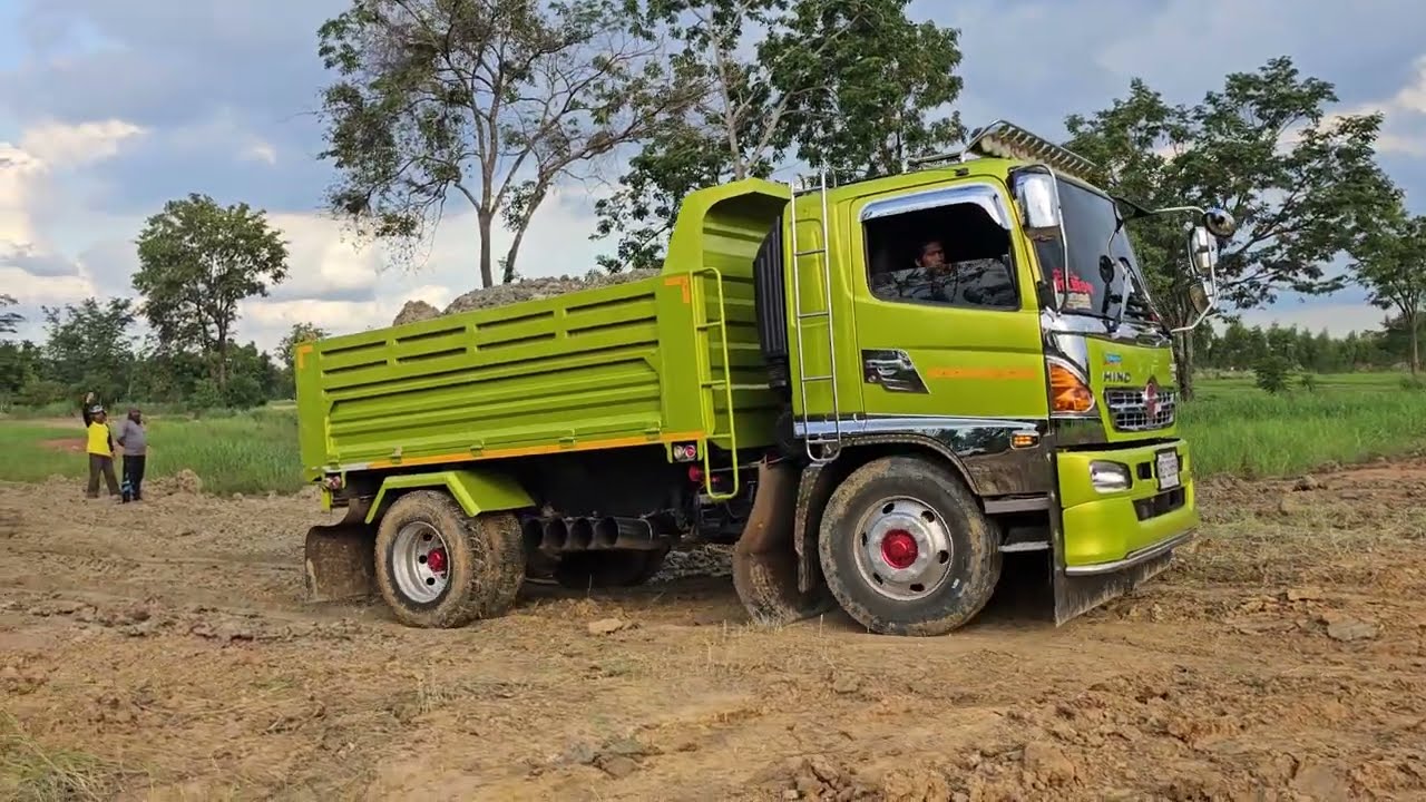 Hino 212แรงม้า ทั้งโหดทั้งแรง Dump Truck