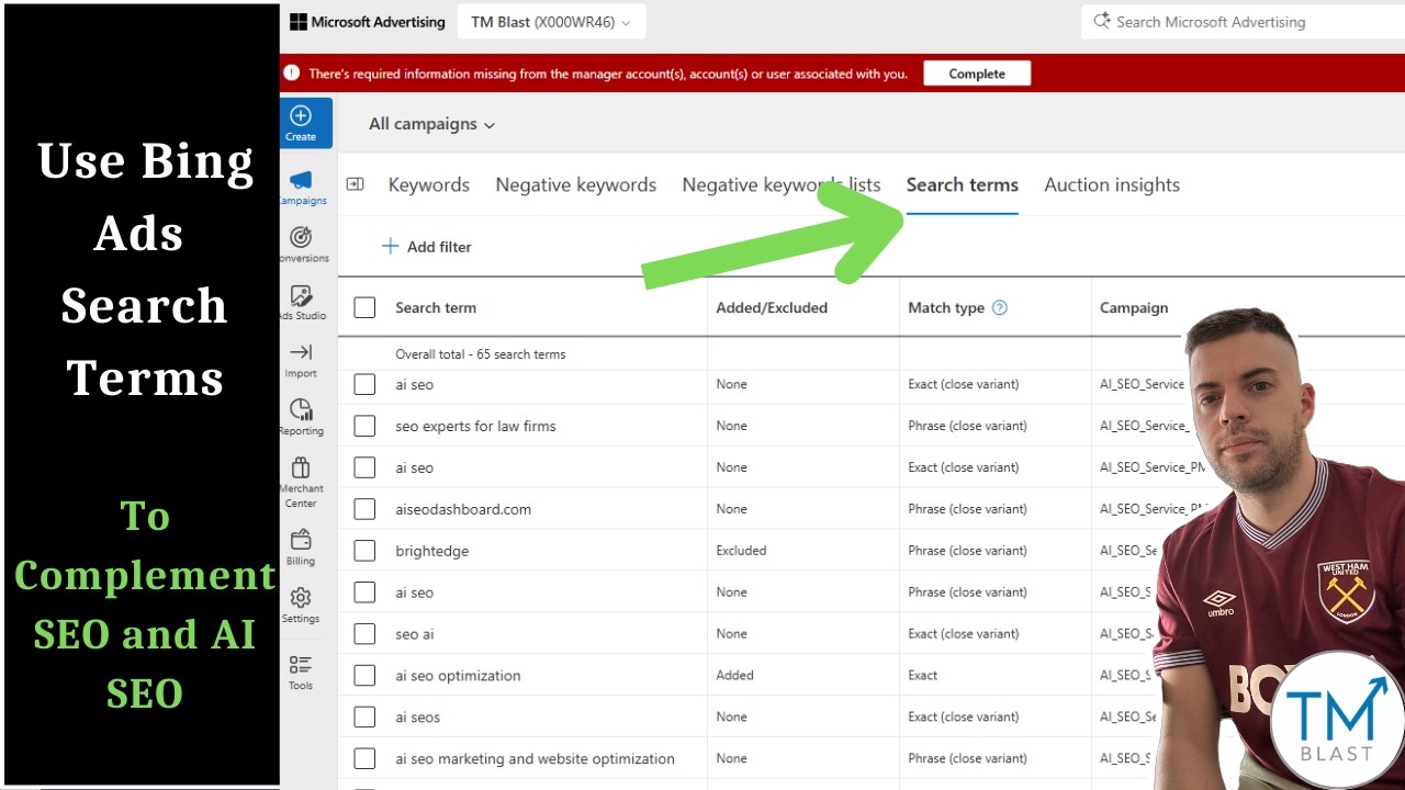 Bing Ads to Complement the SEO and AI SEO Strategy