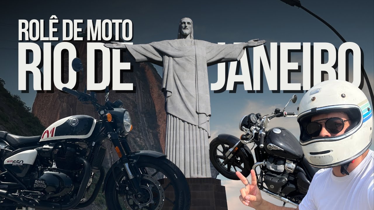 Role no Rio de Janeiro: Shotgun VS Super Meteor 650 - Analise e Teste Ride