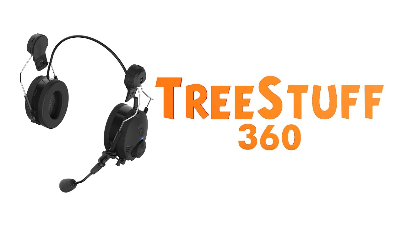 SENA Tufftalk Hard Hat Bluetooth Communication System - TreeStuff.com 360 View