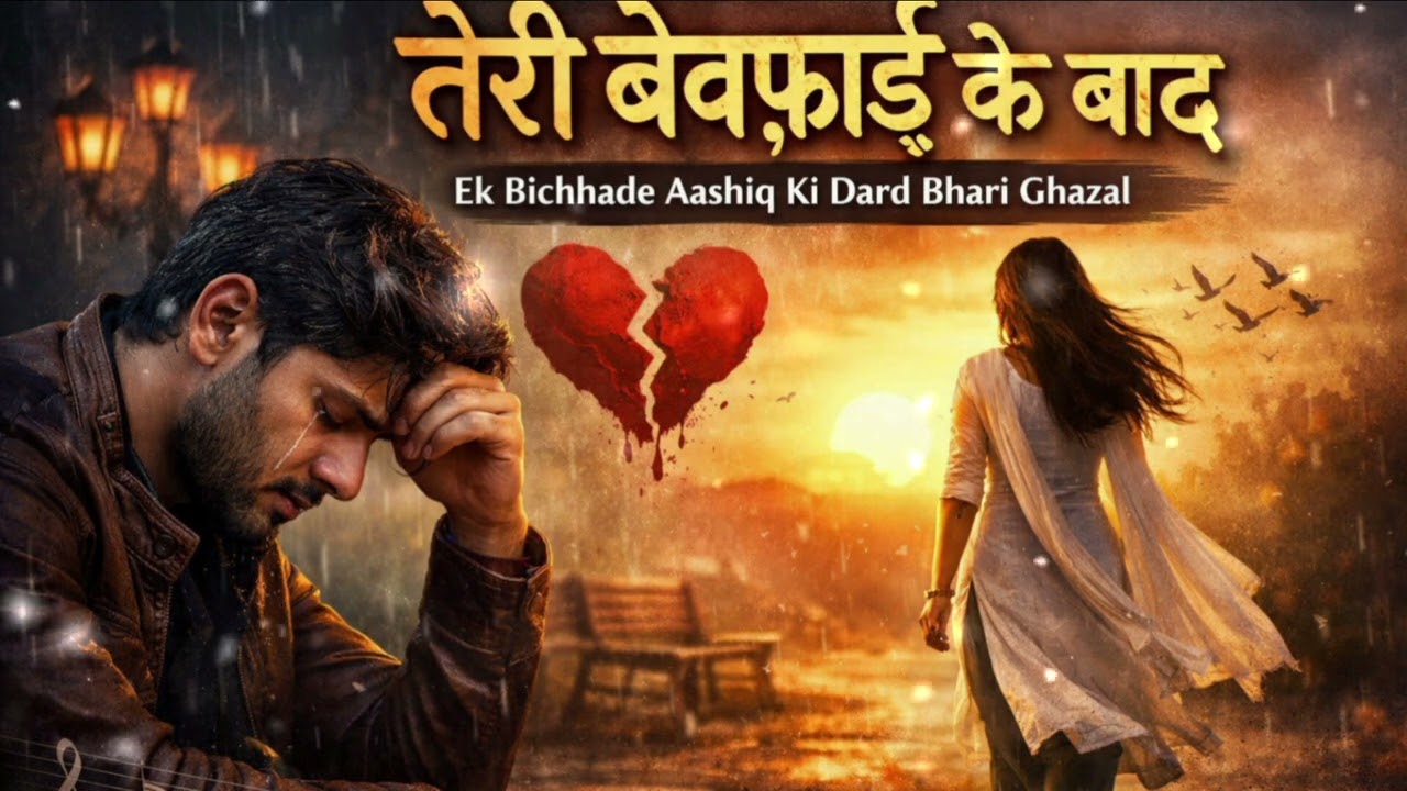 तेरी बेवफ़ाई के बाद 💔| Bewafa Breakup Sad Ghazal | Ek Bichhade Aashiq Ki Dard Bhari Ghazal 2026
