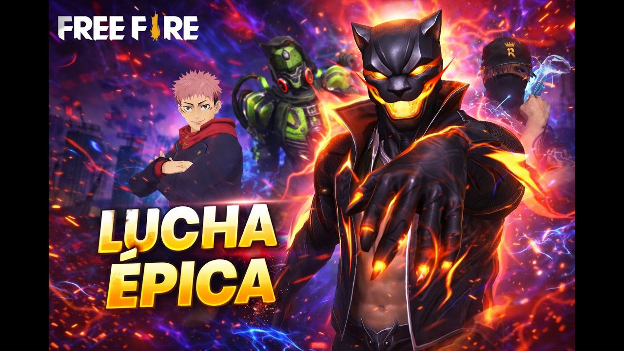 JUGANDO CON LA NUEVA SKIN RITMO CARNIVORO ☠️😱 NOS DIO UNA DE LAS MEJORES PARTIDAS 😎 (Free fire)