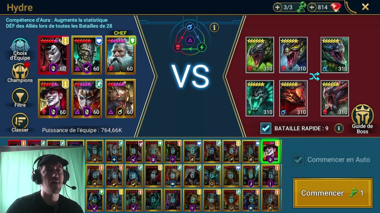 COACHING 2026 #14 TEAM TITUS EN AUTO POUR L'HYDRE / RAID SHADOW LEGENDS FR