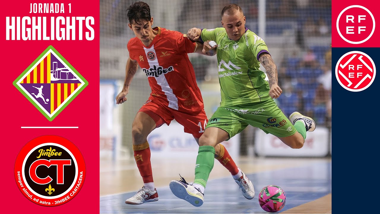 Resumen #PrimeraDivisi&oacute;nFS | Illes Balears Palma Futsal 2-2 Jimbee Cartagena Costa C&aacute;lida| Jornada 1