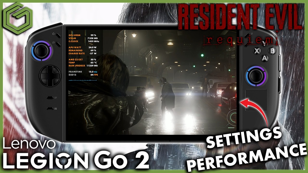 Legion Go 2 Z2E - Resident Evil Requiem - Настройки и производительность