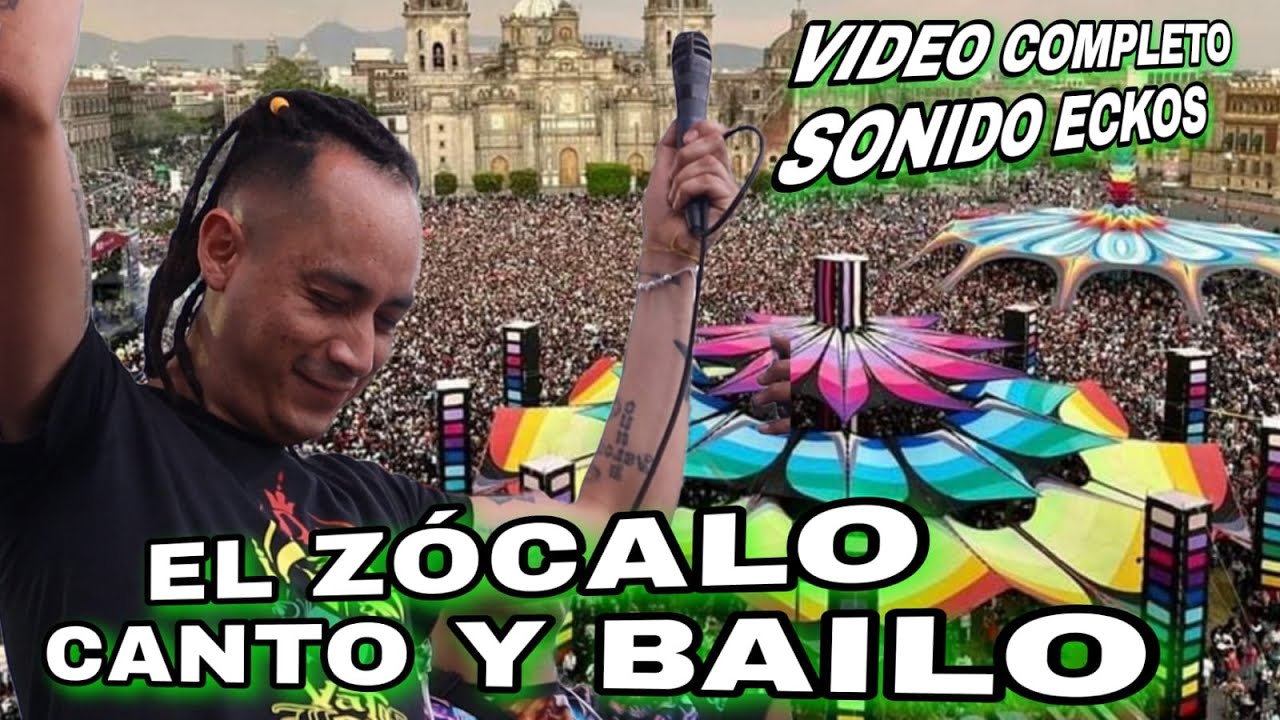 Sonido ECKOS en el ZÓCALO 2023  || SET COMPLETO || FESTIVAL NOCHE DE PRIMAVERA CDMX